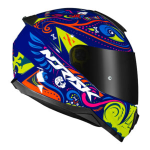 CAPACETE NORISK RAZOR CIRCUS AZUL