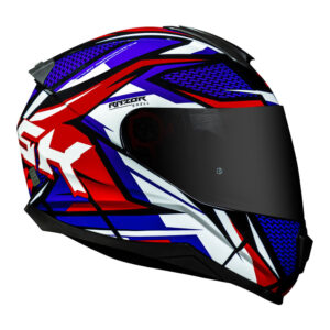 CAPACETE NORISK RAZOR SHARP AZUL
