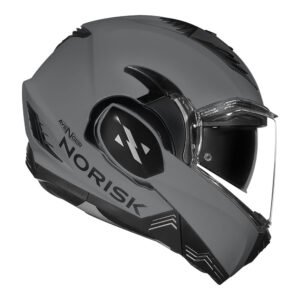 CAPACETE NORISK AVENGER MONOCOLOR NARDO CINZA