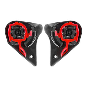 SUPORTE DE VISEIRA NORISK CAPACETE RAZOR VERMELHO