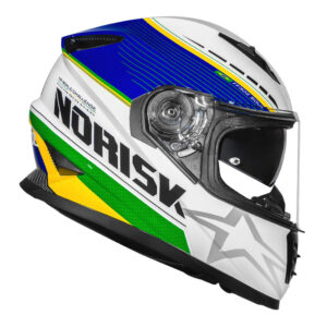 CAPACETE NORISK SOUL II GRAND PRIX BRAZIL